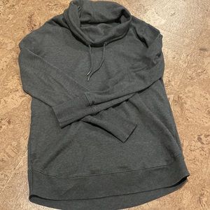 LL bean grey turtleneck light sweater